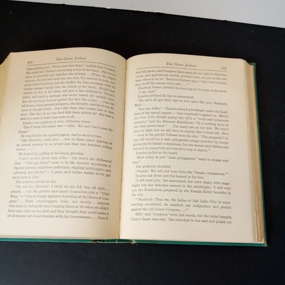 The‎ giant Joshua, M Whipple, 1942, Houghton-Mifflin, 2nd printing - Picture 14 of 16